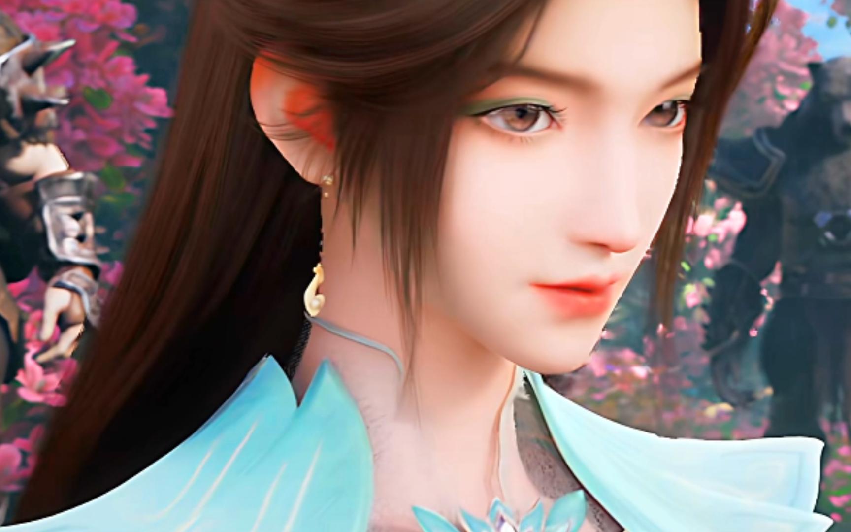 【遮天】肤若雪,颜如玉,回眸一笑百媚生,遮天里算好看的了