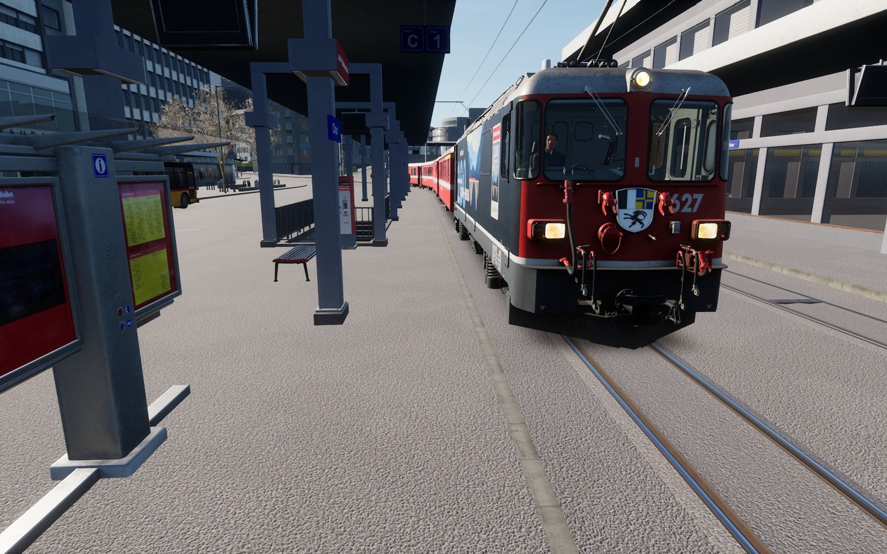 模拟火车世界2阿罗萨线第29期r1533库尔站调车