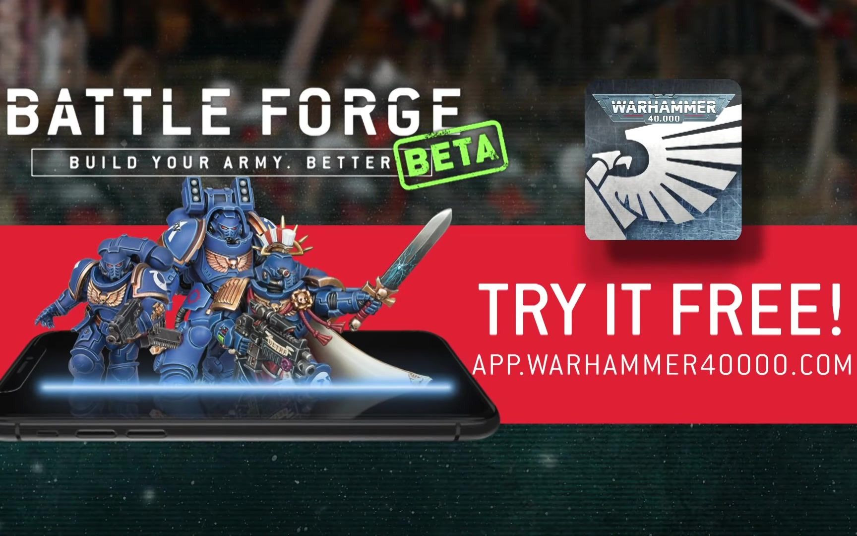 [战锤40K] 'Battle Forge Is Here to Change the Way You Build Armies'新组军APP预告哔哩哔哩bilibili