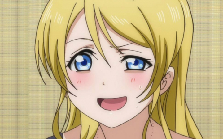 聪明可爱的小绘里反射.schoolidol