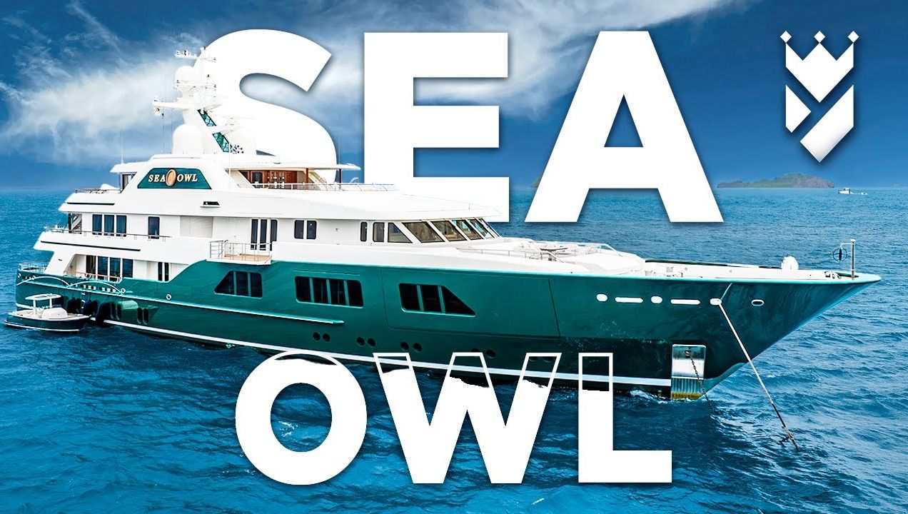 FEADSHIP 超级游艇 SEA OWL $90M哔哩哔哩bilibili