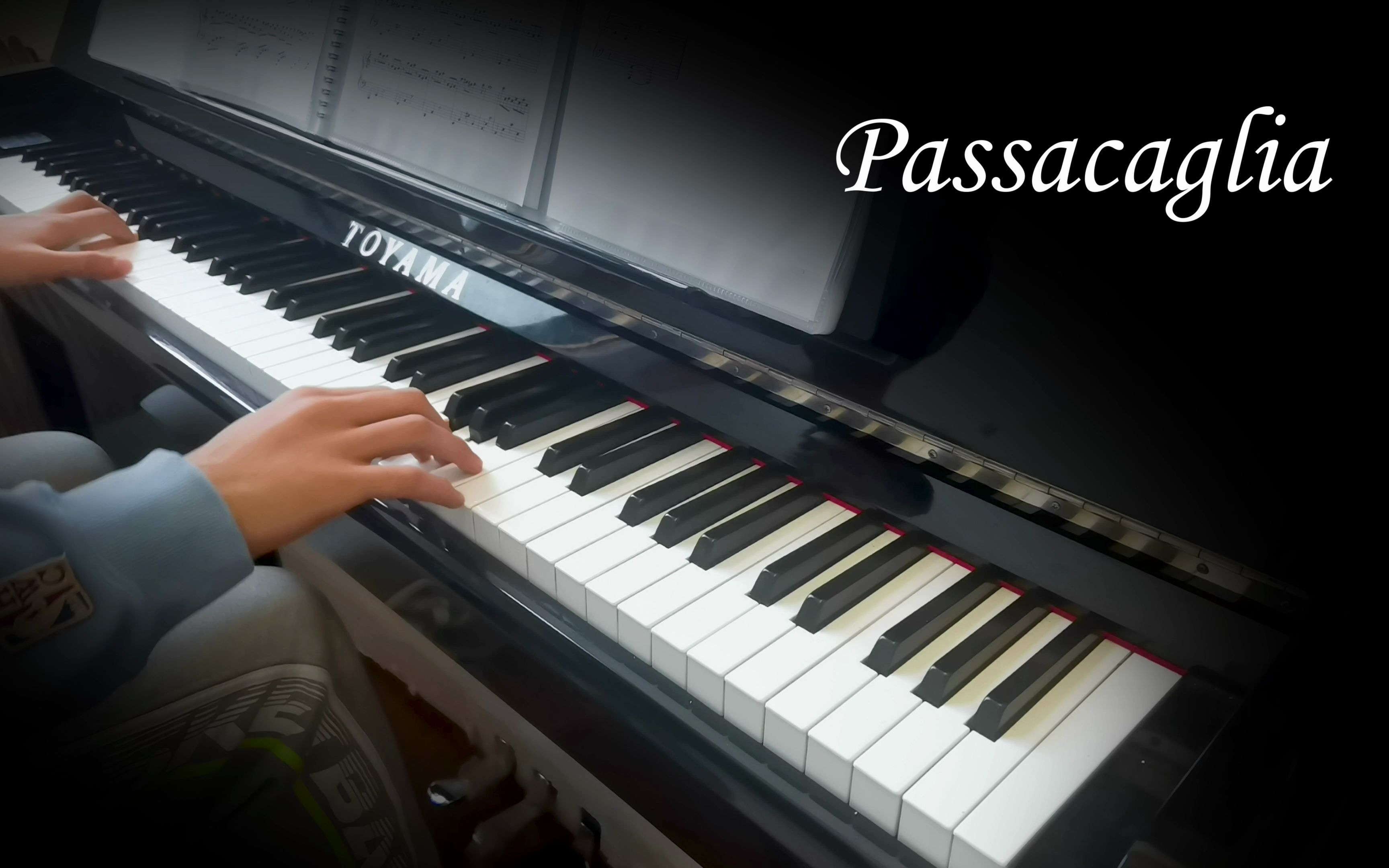 [图]【钢琴】帕萨卡利亚变奏曲 Passacaglia -- BiBiPiano 翻弹