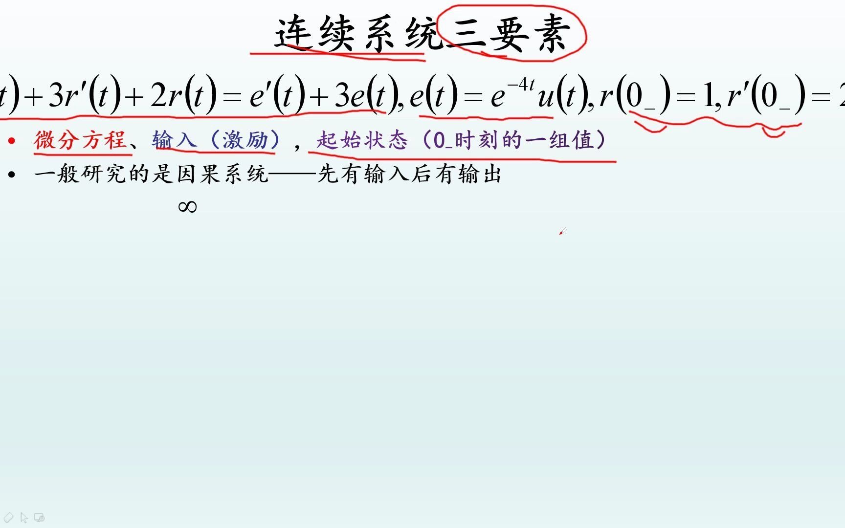 1小时搞定连续时间系统的时域分析哔哩哔哩bilibili