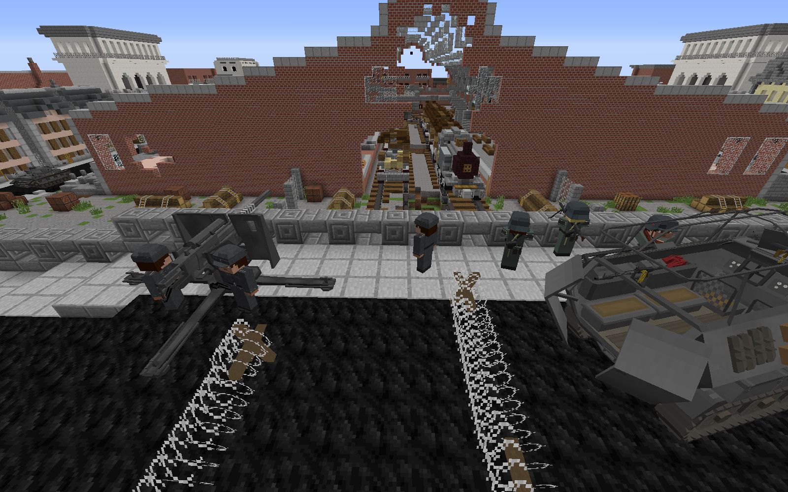 我的世界1944苏德战场纯枪声背景