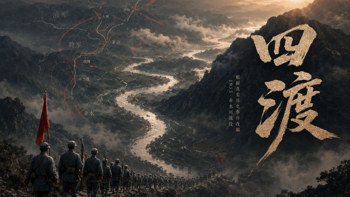 3万人如何逃出40万大军包围？  #二万五千里 #长征90周年 #四渡赤水