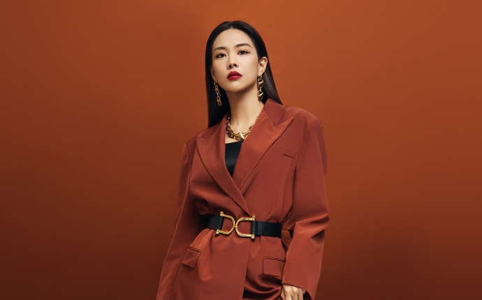 王霏霏20200925王霏霏boss2021春夏时装秀活动