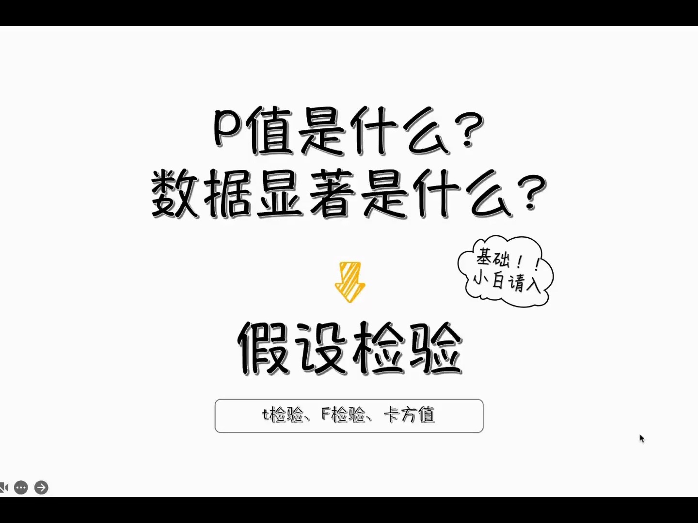 p值是什么?显著性是什么?假设检验是什么?哔哩哔哩bilibili