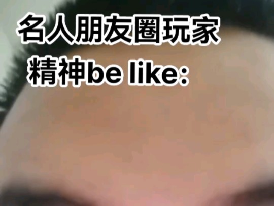 我们玩名人朋友圈的都这样哔哩哔哩bilibili