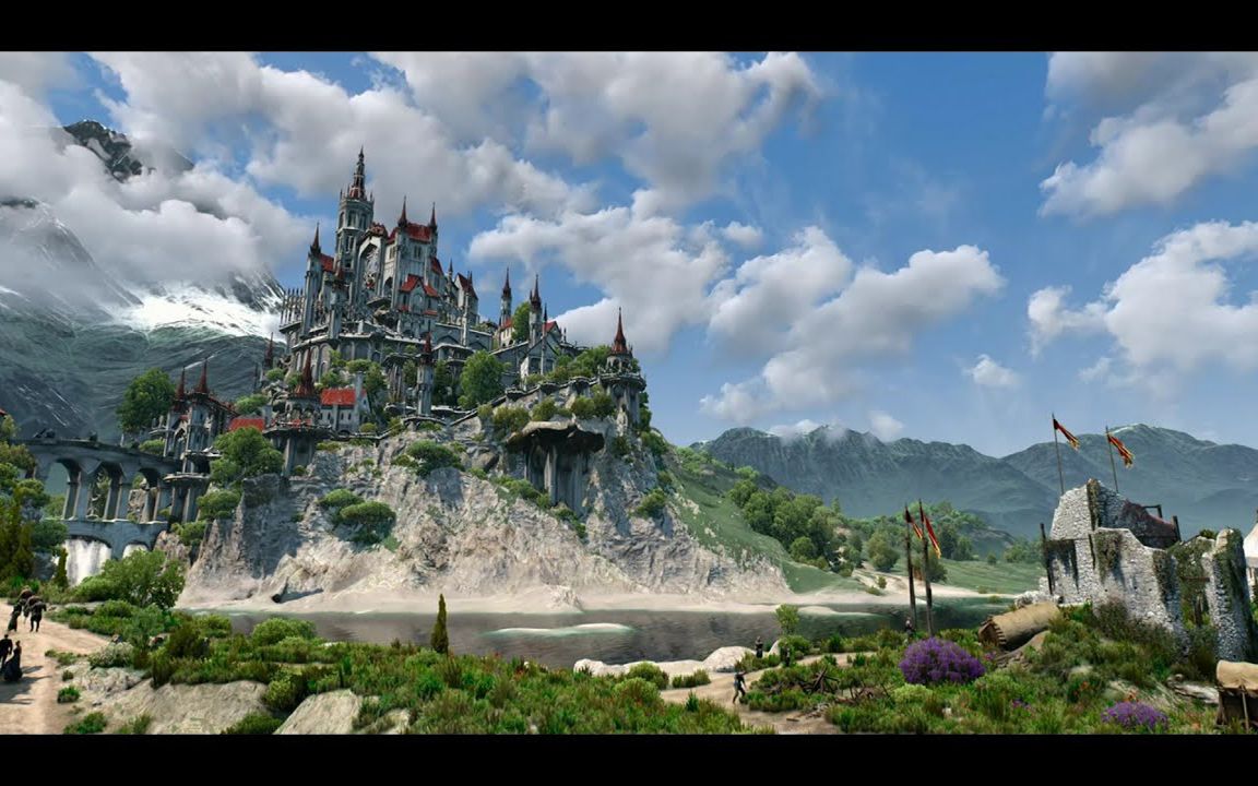 【4k 60fps 】巫师3-极致画质-唯美的魔幻世界-身临其境的游戏体验 | 