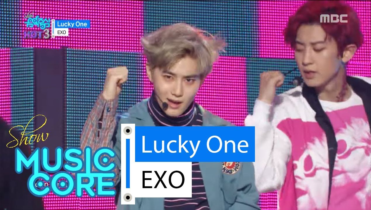 【4k】《lucky one》exo舞臺現場20160611