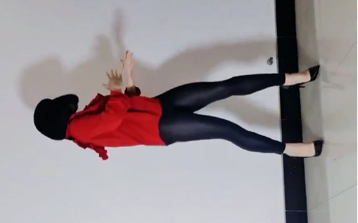 完美视角波波姐热舞高跟鞋