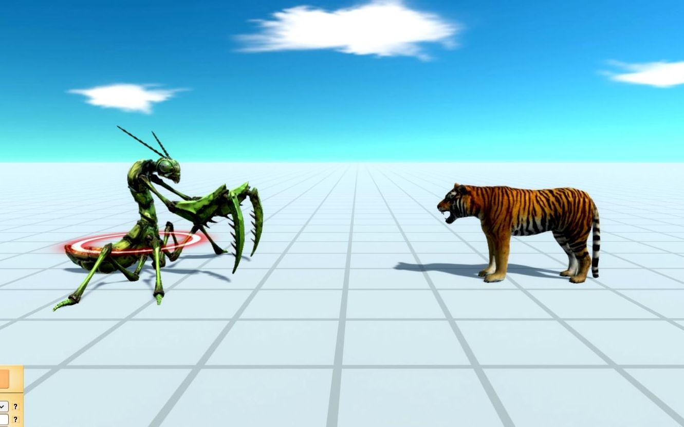 如果螳螂的体型和老虎一样时,螳螂能不能秒杀老虎?