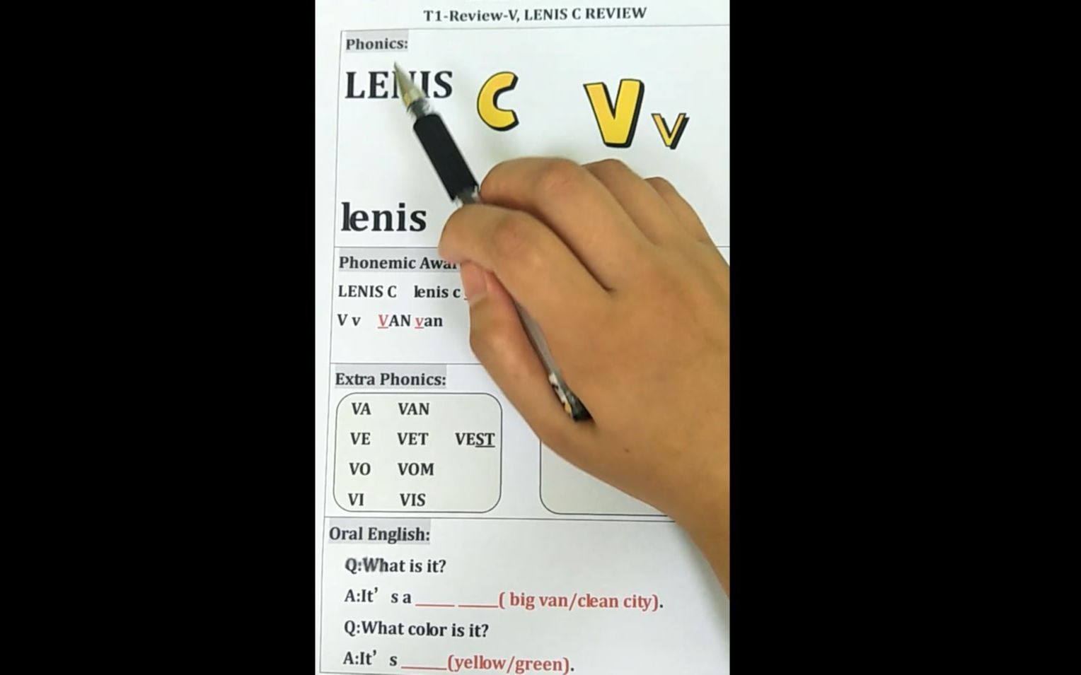 [图]52- LENIS C REVIEW V PHONICS