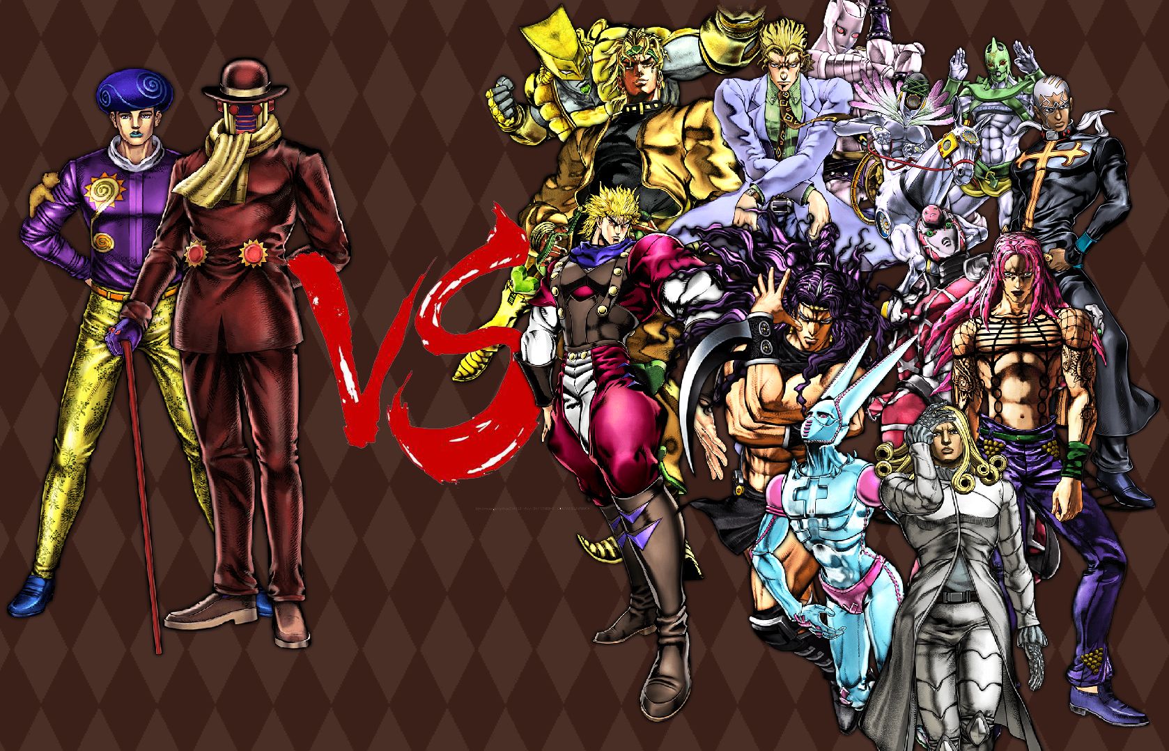 奇迹于你挑战jojo历代boss