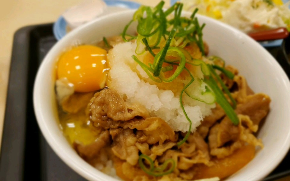 【日本松屋牛肉丼饭】不用去日本,自己在家做松屋的牛肉饭_哔哩哔哩