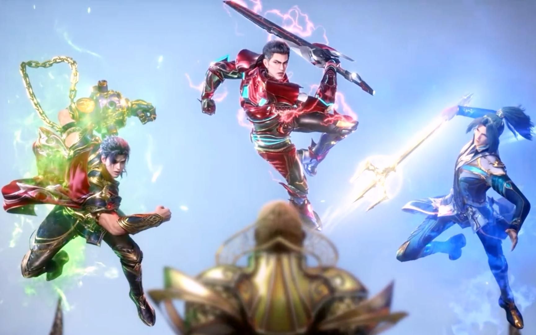 国漫三大巨头 唐三ヽ武庚ヽ罗峰联手战神眼