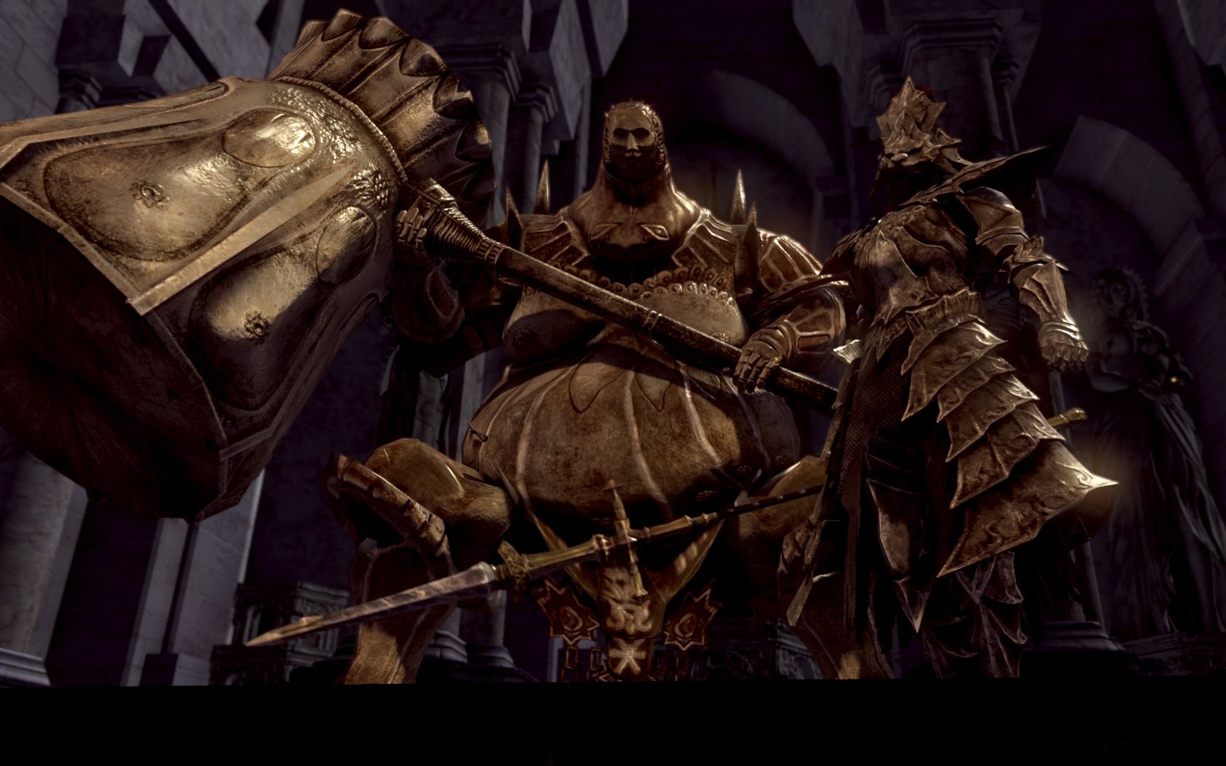 【魂r】王城双基 猎龙者翁斯坦&刽子手斯摩 无伤_哔哩哔哩 (゜-゜)つ