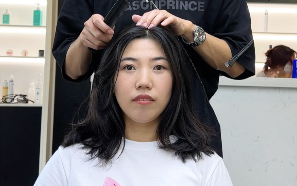 增高颅顶的减龄刘海,谁能不爱呢,适合额头窄,颅顶低的减龄发型