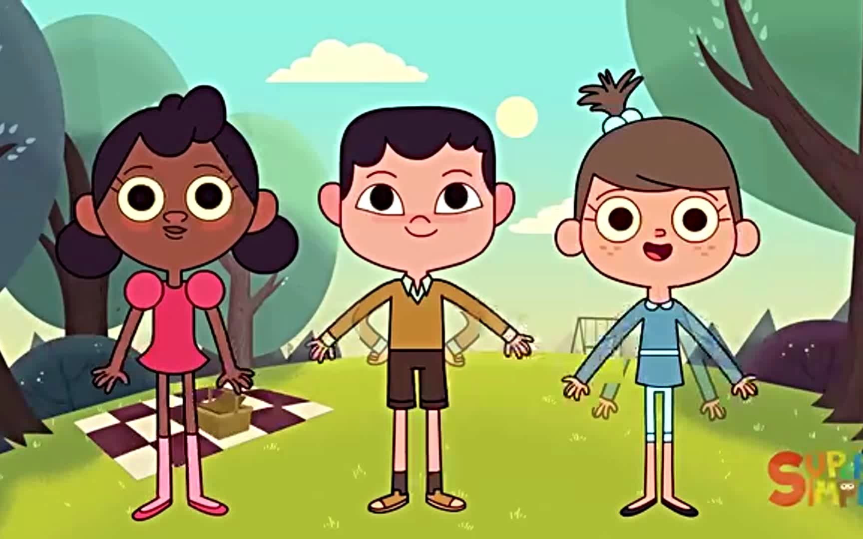 儿歌the hokey pokey shake-英语720p