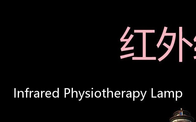 红外线理疗灯 Chinese Pronunciation Infrared Physiotherapy Lamp哔哩哔哩bilibili