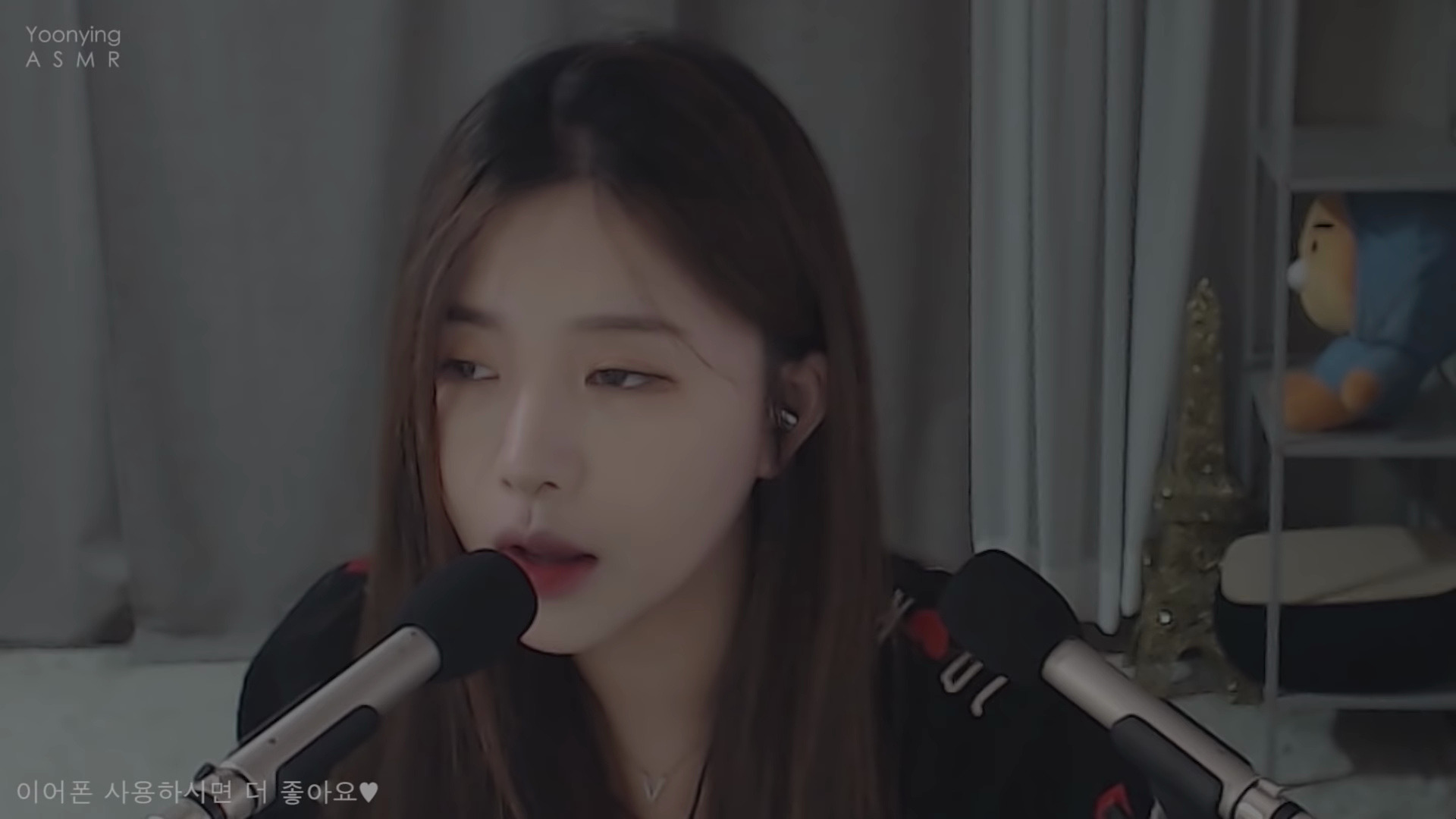 [图]ASMR yoonying 耳对耳软声 读_吹_刷