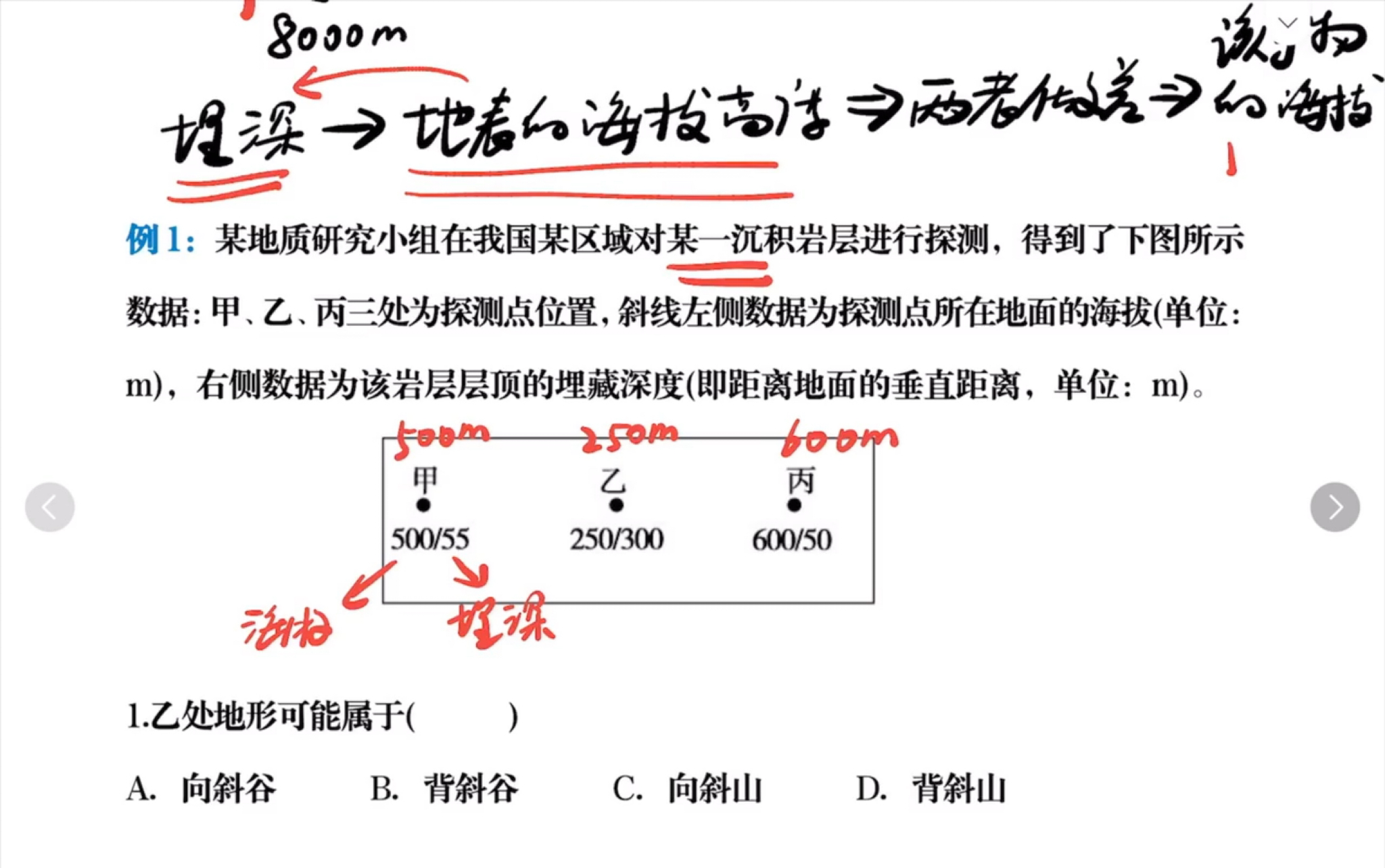 9、高考地理埋深问题——问我爱你有多深哔哩哔哩bilibili