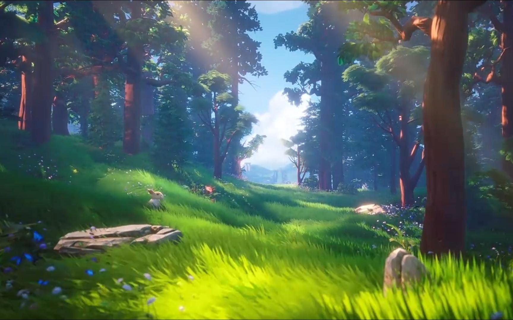 《游戏风景展示》云上城之歌_小cg宣传短片