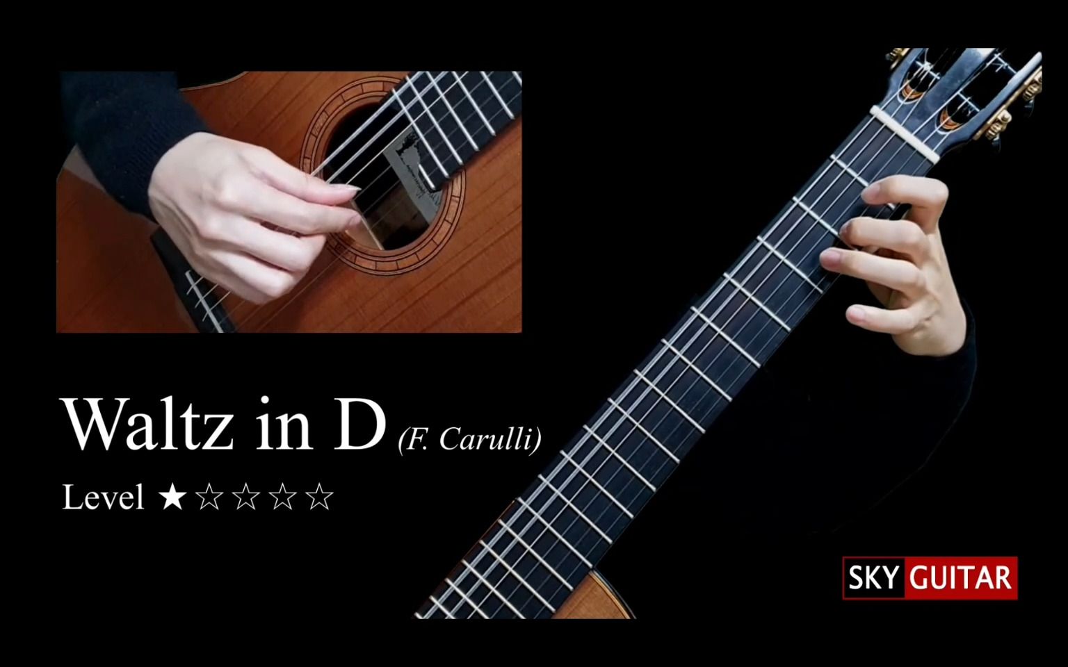 [图]Waltz in D Major (F. Carulli) - F.卡路里-D大调华尔兹