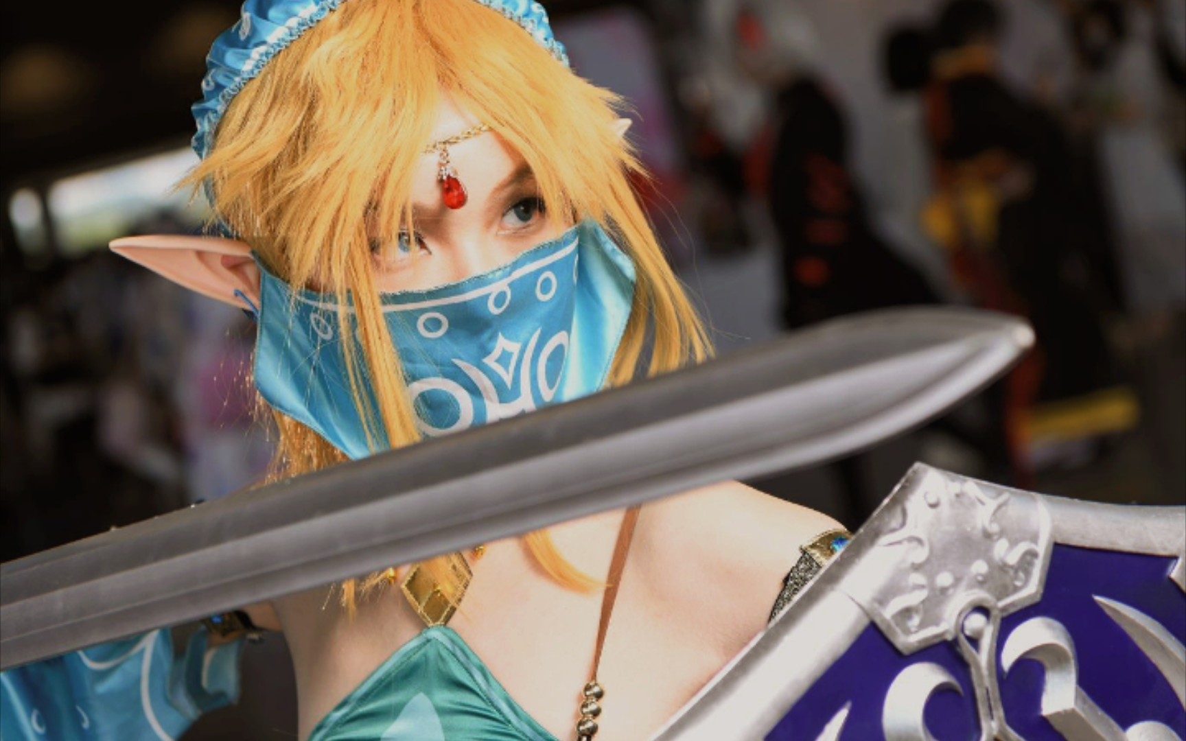 【神郁花洋】旷野之息女装林克cos