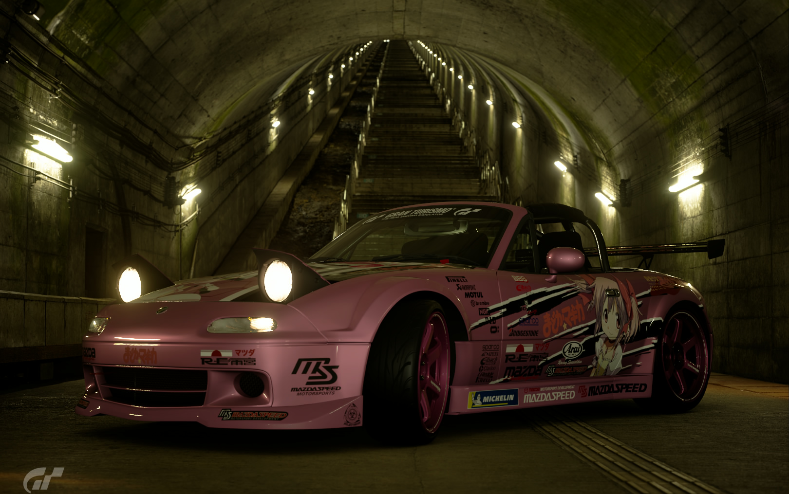 大眼萌马自达mx5上筑波gtsport