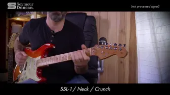 Descargar video: Seymour Duncan/SSL-1/Vintage Stagger/California '50s/Fender/Strat/经典 单线圈 电吉他 拾音器