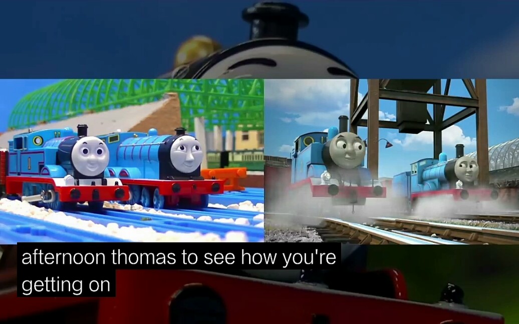 [图]Runaway James Chase & Crash FulN TheAdventure Begins Thomas & Friends Comparison