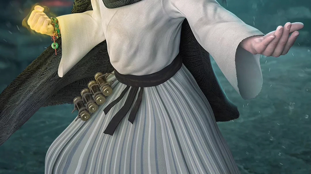 记录下第一个成男正比人物,是动漫《西行纪》中的如来