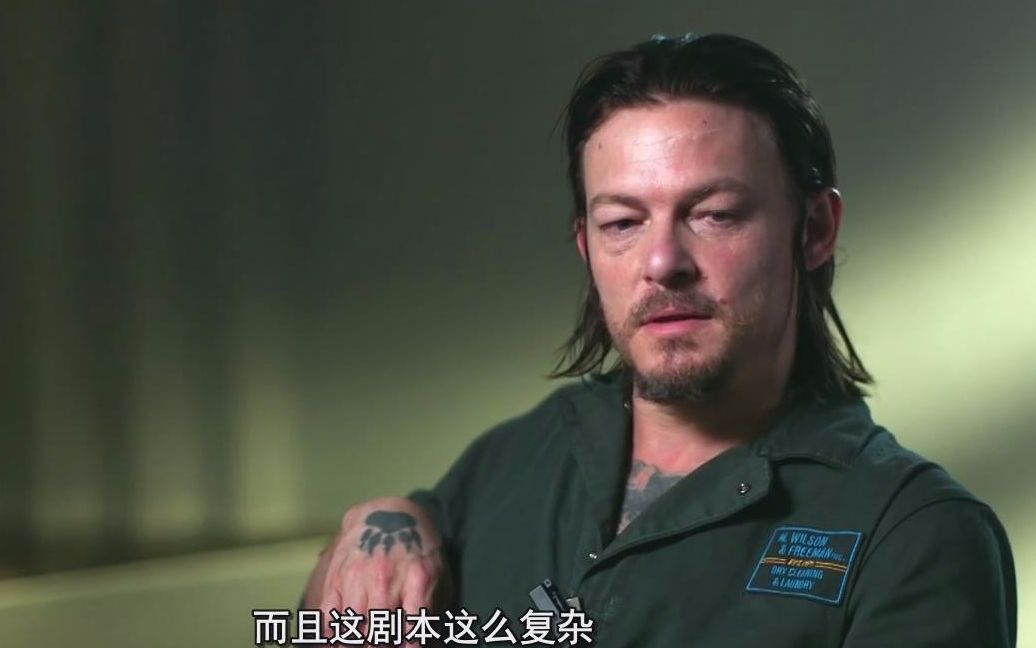 【自制字幕】Norman Reedus.Triple 9. 紧张的诺曼.超可爱.红色警戒999. 诺曼ⷧ‘ž杜斯. 拍摄中采访哔哩哔哩bilibili