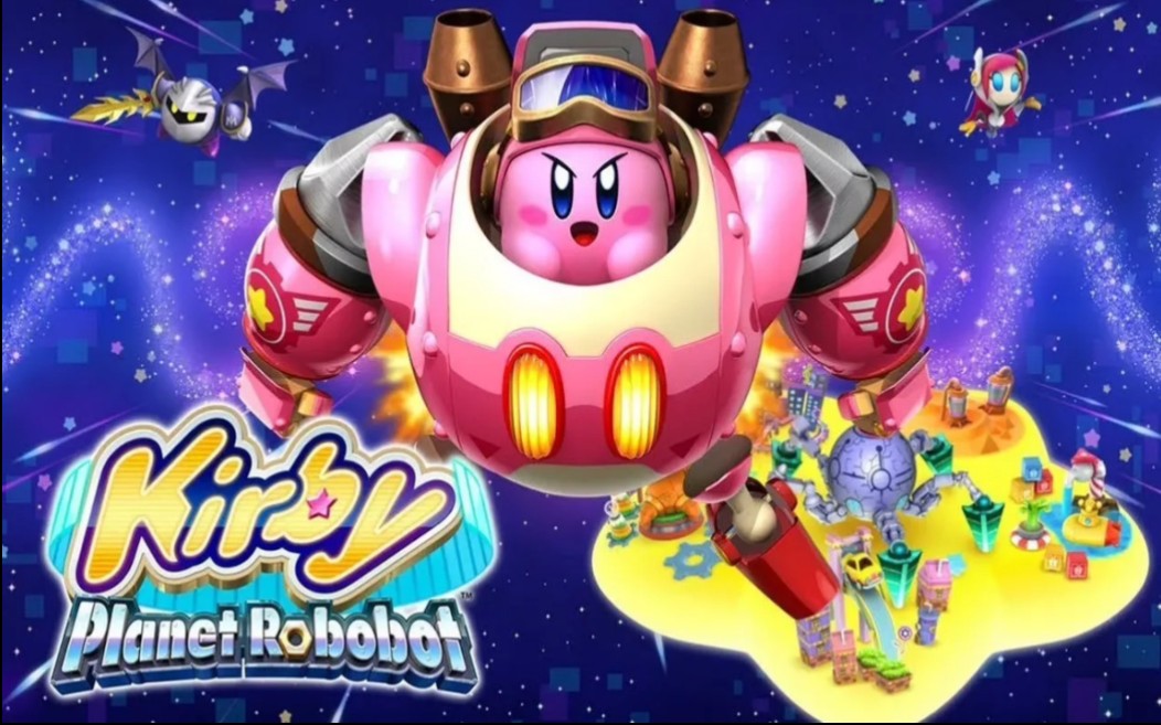 [图]【4K 60FPS】星之卡比:机械星球（Kirby Planet Robobot）剧情全收集完美通关以及真竞技场全28种能力通关