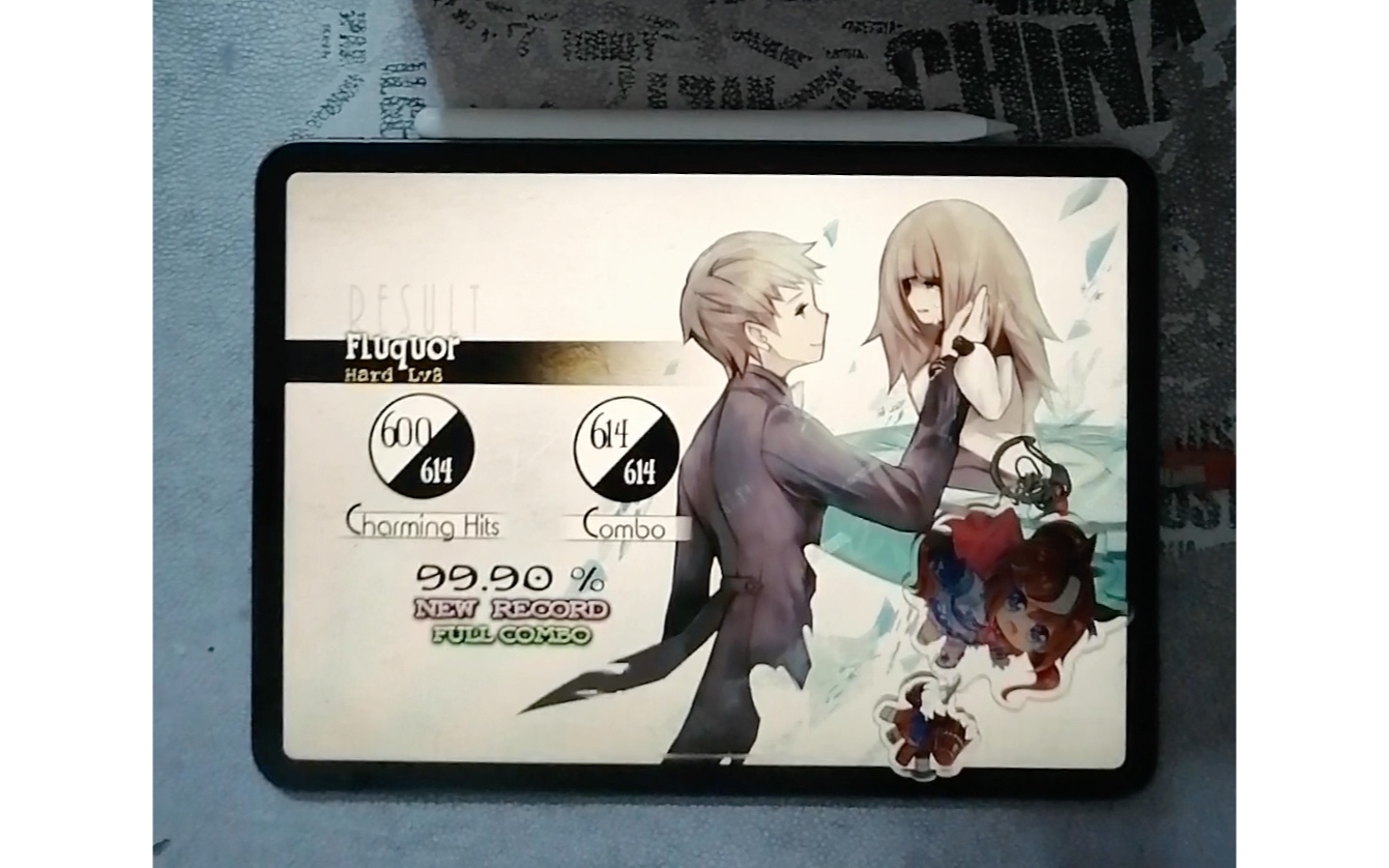 [图]离别之时，别忘说一句再见｜Deemo《Fluquor》HD8 full combo!!!!!