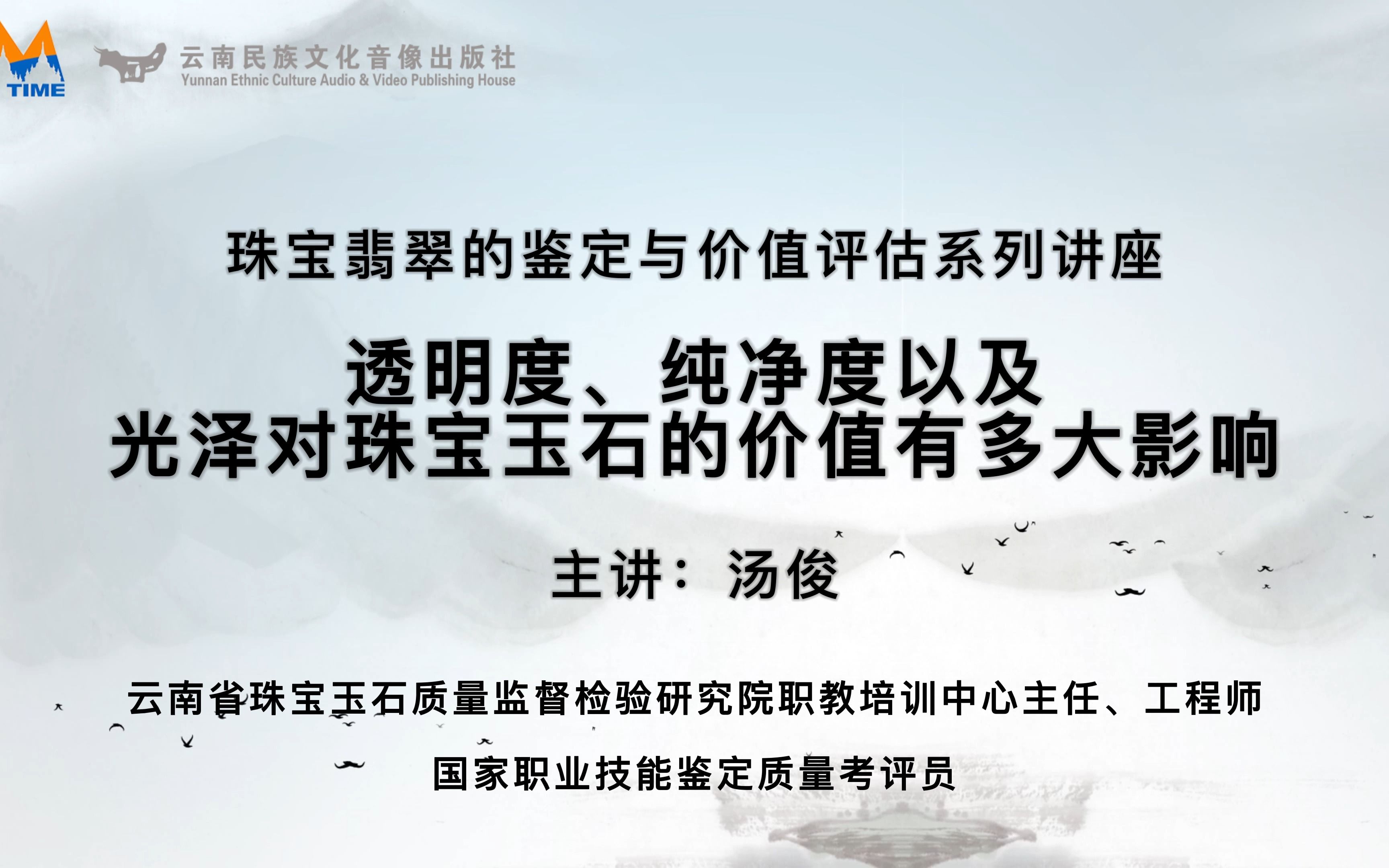 艺文大观之珠宝翡翠鉴定篇—第四讲:透明度、纯净度以及光泽对珠宝玉石的价值有多大影响哔哩哔哩bilibili