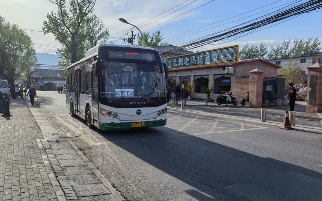 [北京公交]【pov-54】【新报站参上】北京公交346路 温泉→太舟坞