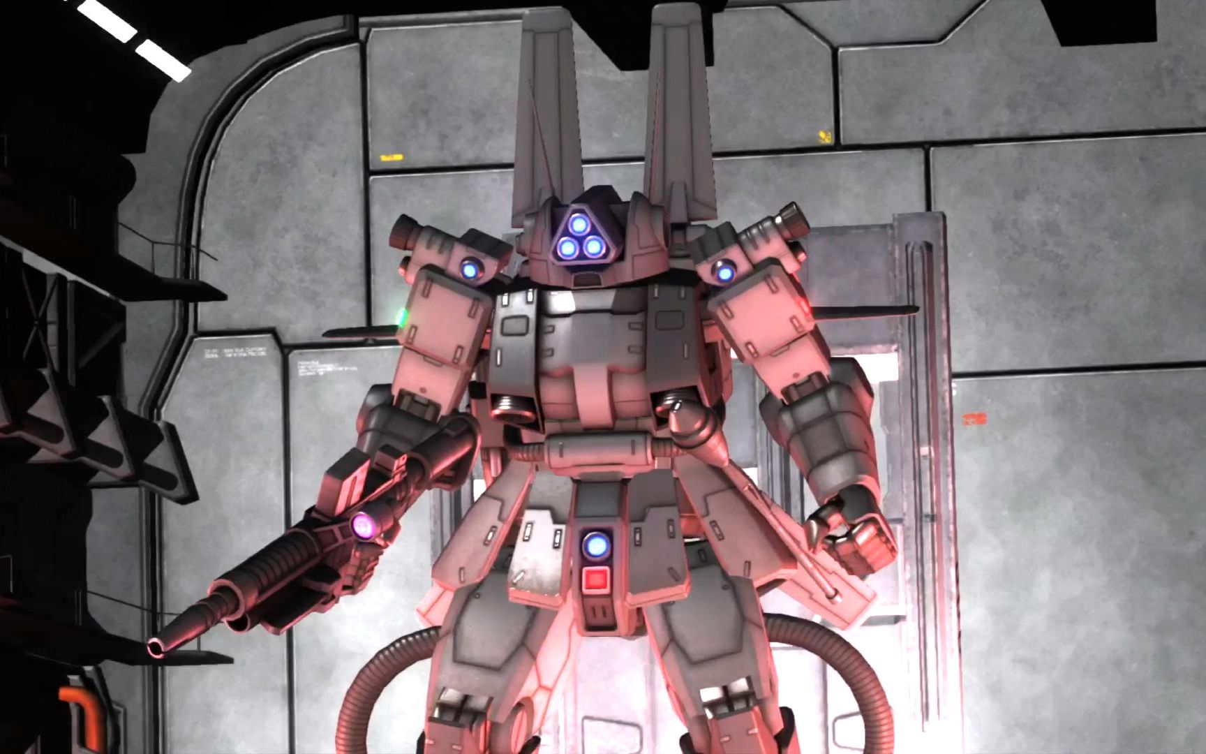 【gbo2/高达战斗行动2】扎古高性能侦察型:缩在后面的三眼仔_哔哩哔哩