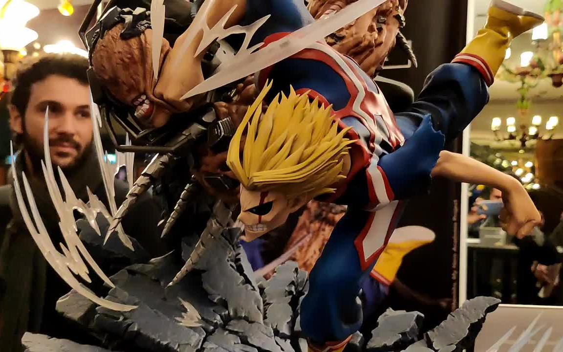 t社 欧尔麦特one for all 正版授权雕像 实物展示