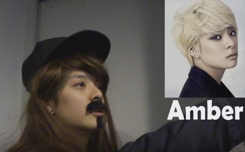 f(x) Amber  街头伪装 pranks people in the street disguised哔哩哔哩bilibili