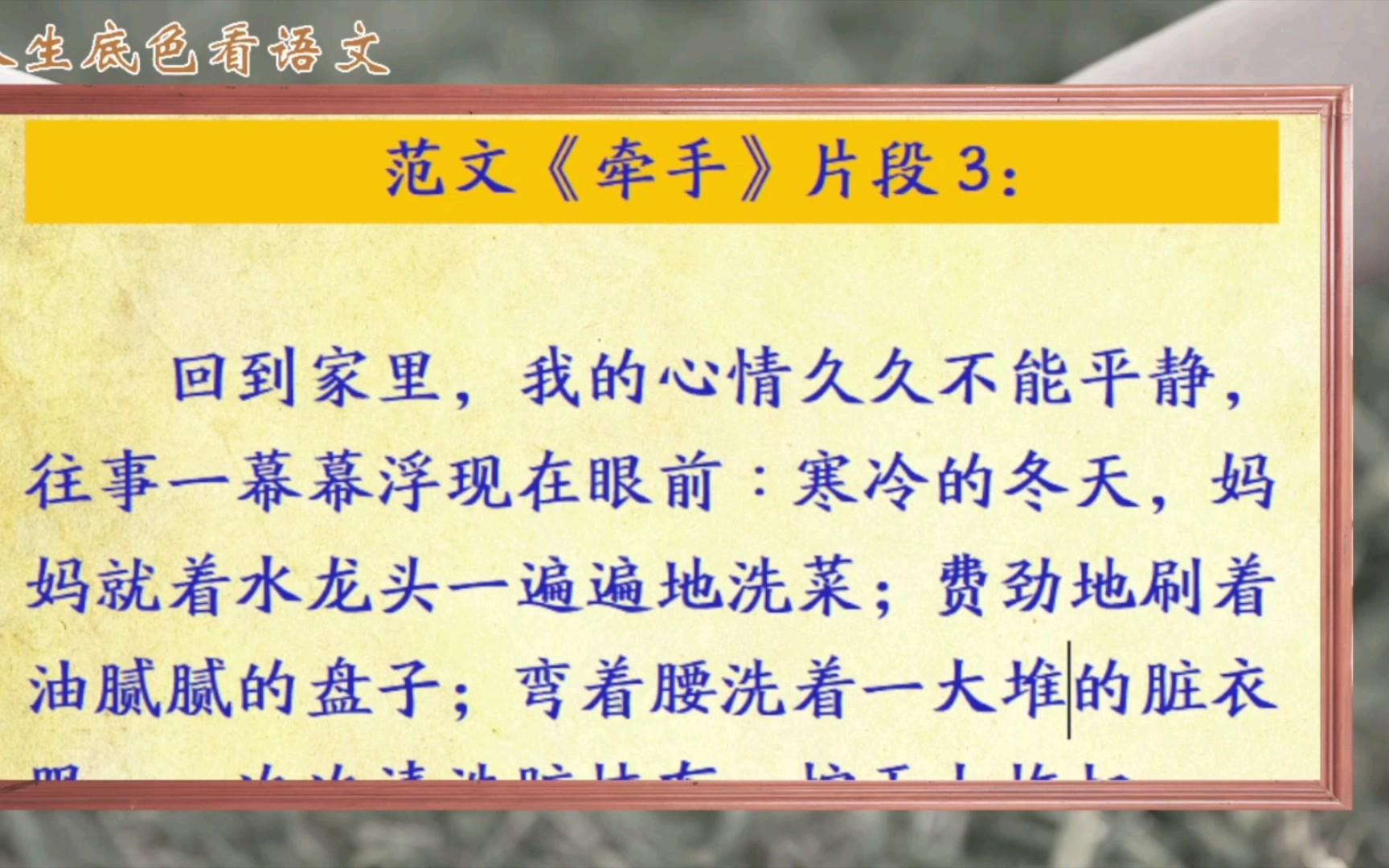 有详有略中心容易突出,叙述议论相结合主题水到渠成哔哩哔哩bilibili