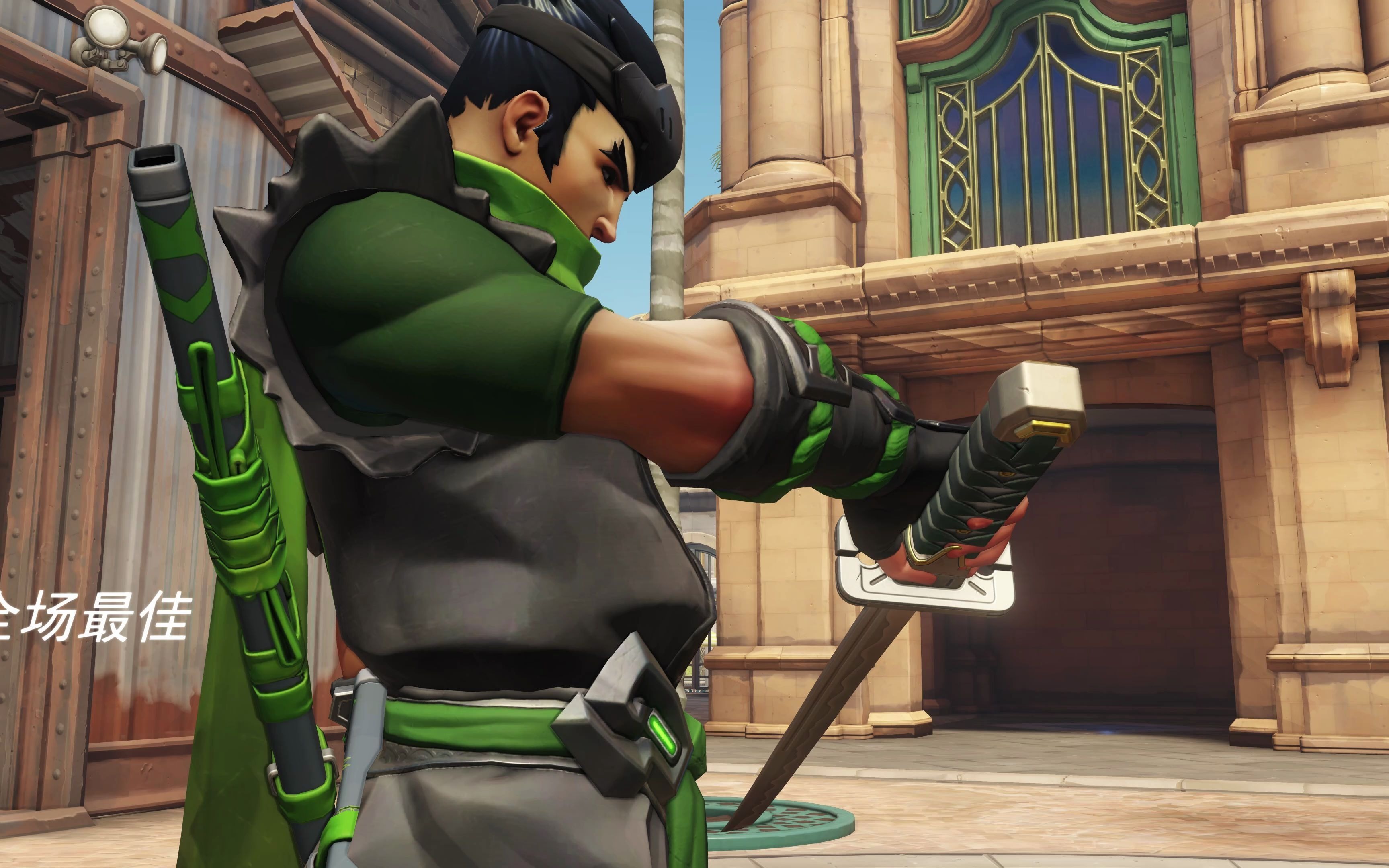 刚刚抽的源氏麻雀皮肤 就拿了最佳 (这个皮肤好喜感qaq)_哔哩哔哩 (゜