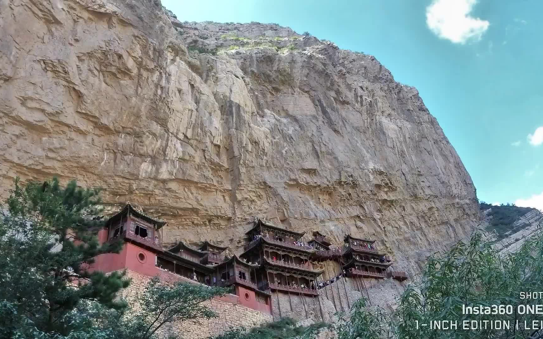 晋陕行北岳恒山ⷮŠ悬空寺哔哩哔哩bilibili