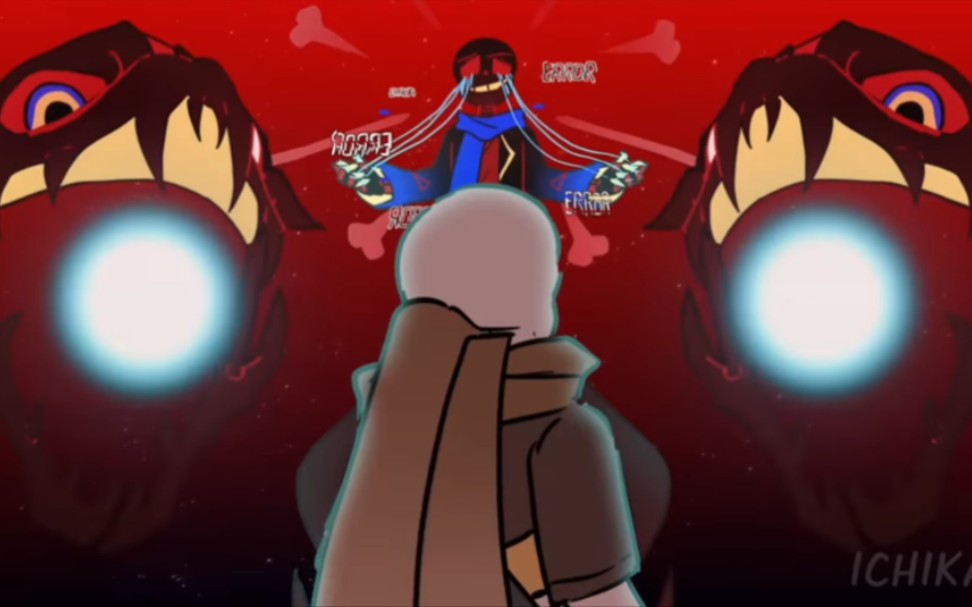 meatgrinder meme (ink sans error sans)