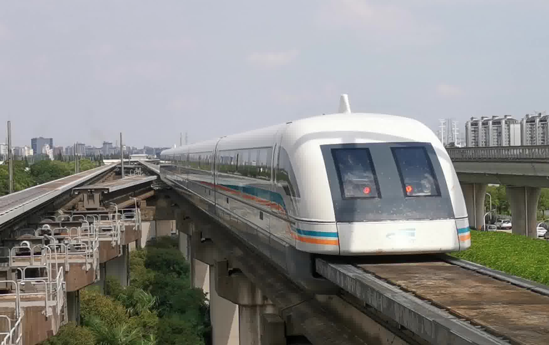 上海磁悬浮列车全程记录