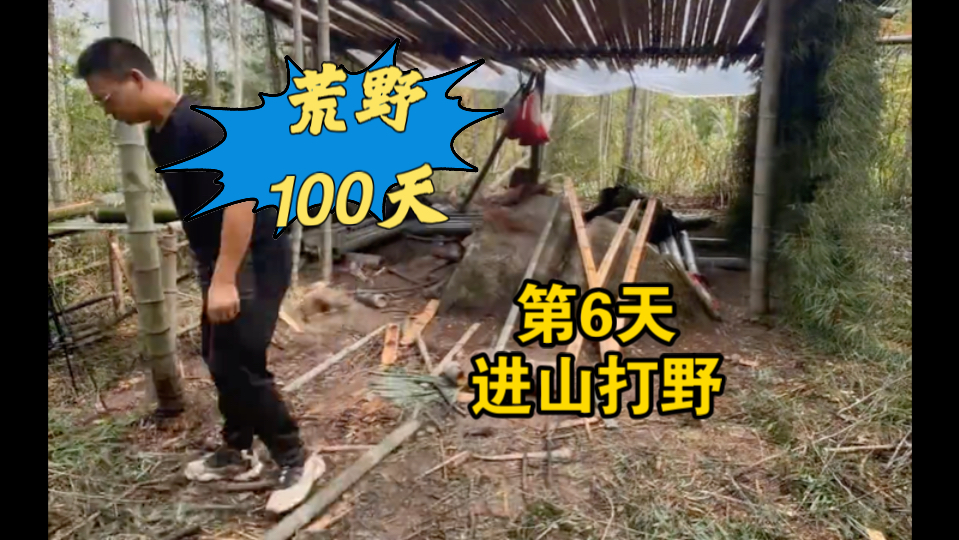 ep6 荒野生存100天,进山打野