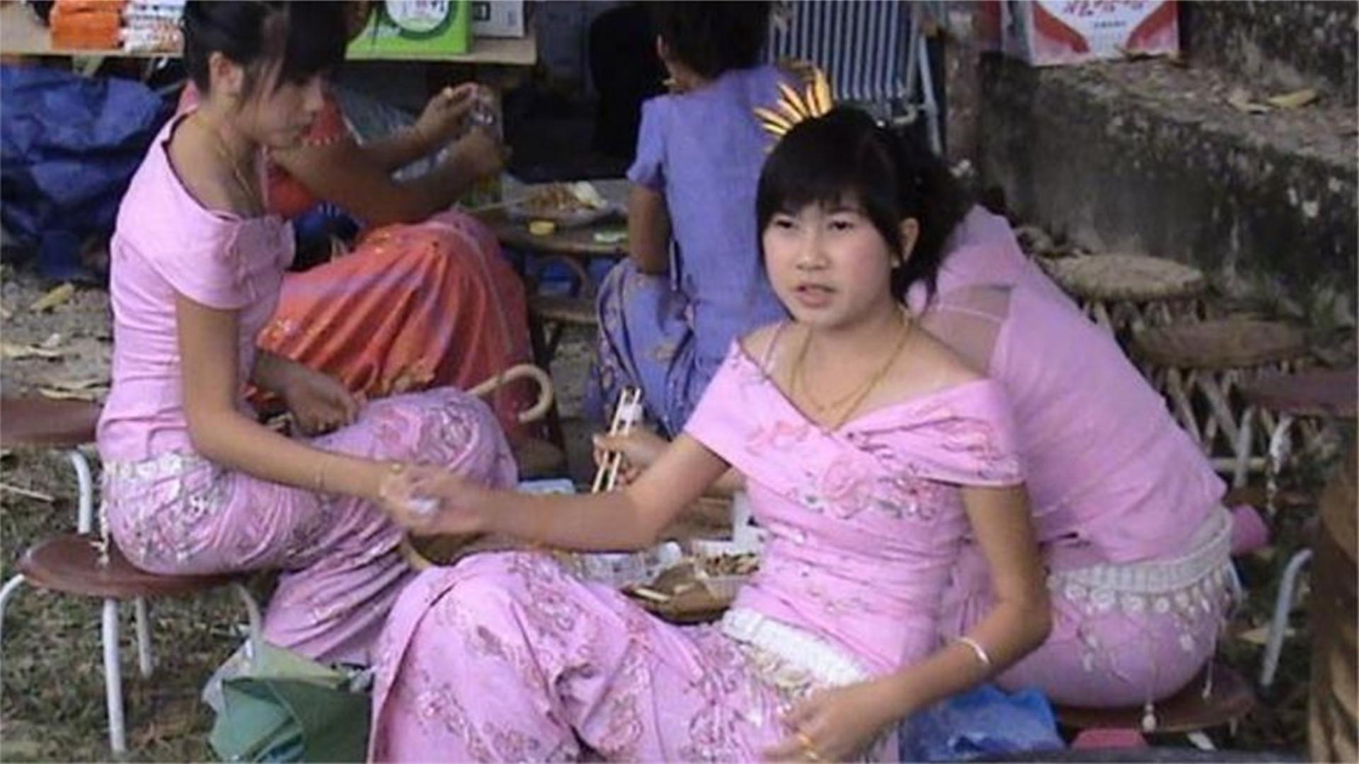 缅甸美女嫁到中国图片