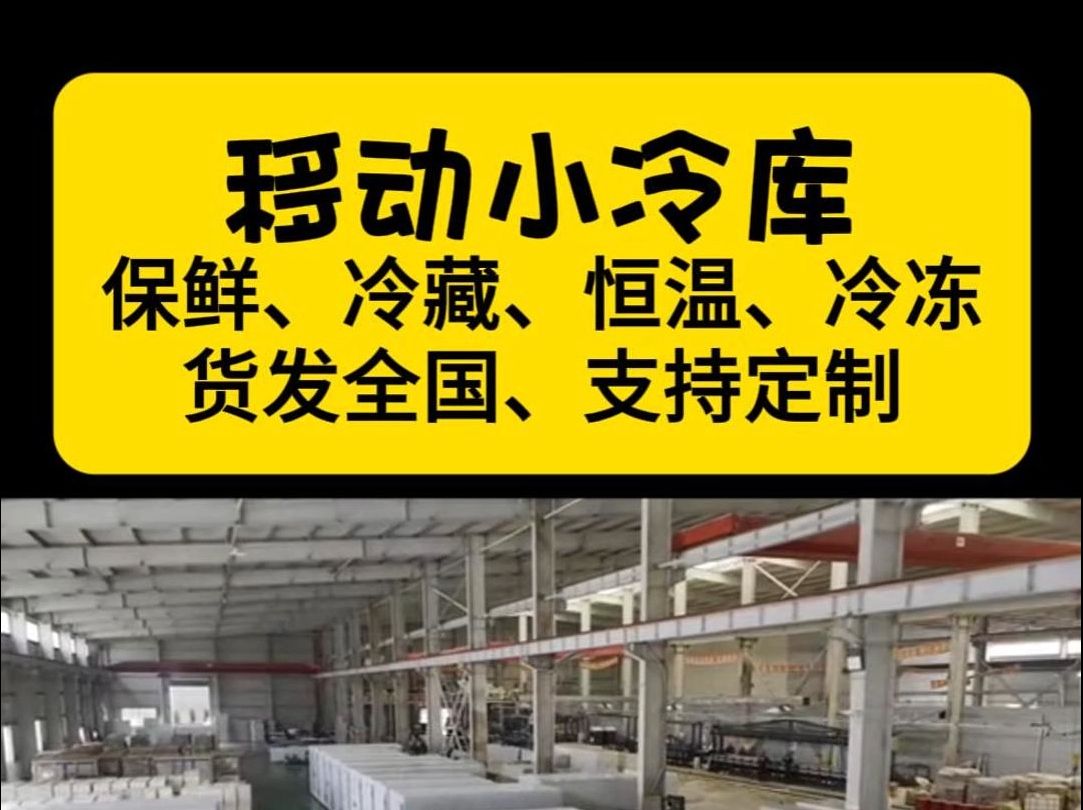 保鲜 冷藏 恒温 冷冻支持定制丨热点移动小冷库看上留言去发表 #冷库安装 #保鲜库 #热点 #移动小冷库 #自家工厂生产哔哩哔哩bilibili