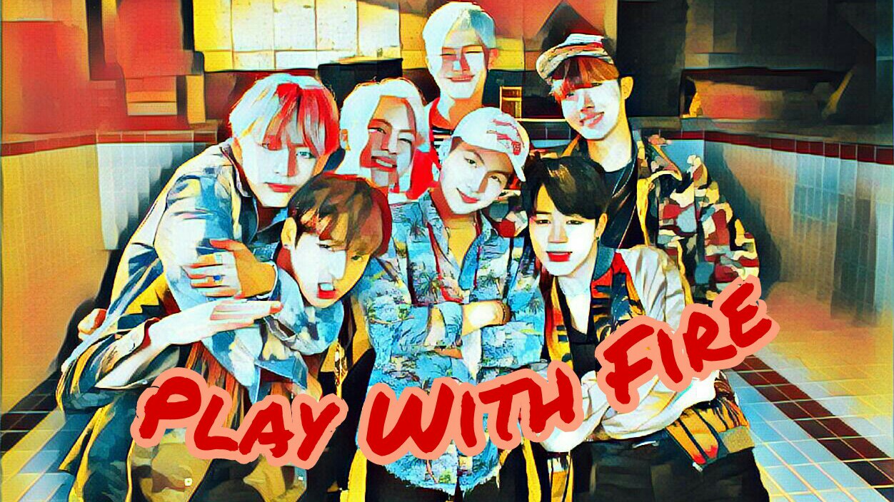 防弹少年团燃向playwithfire